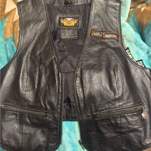 Harley-Davidson Black and Gold Emblem Patch